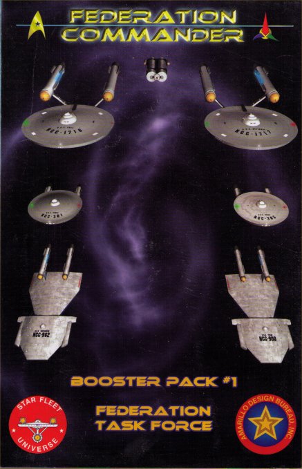 Federation Commander Booster Pack #1 - Federation Task Force by Amarillo Design Bureau, Inc.